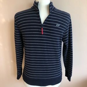 Vineyard Vines Boys L 1/4 zip pullover sweater